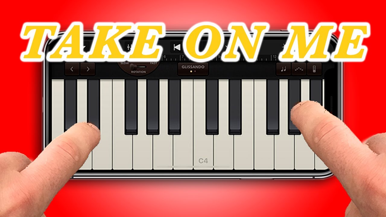 TAKE ON ME - A-Ha on iPhone (GarageBand Cover)