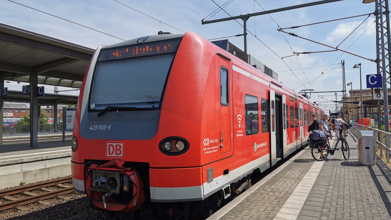 S-Bahn Mittelelbe, Mitfahrt im Quietschie Br. 425 005 von Stendal bis Wittenberge auf der S1