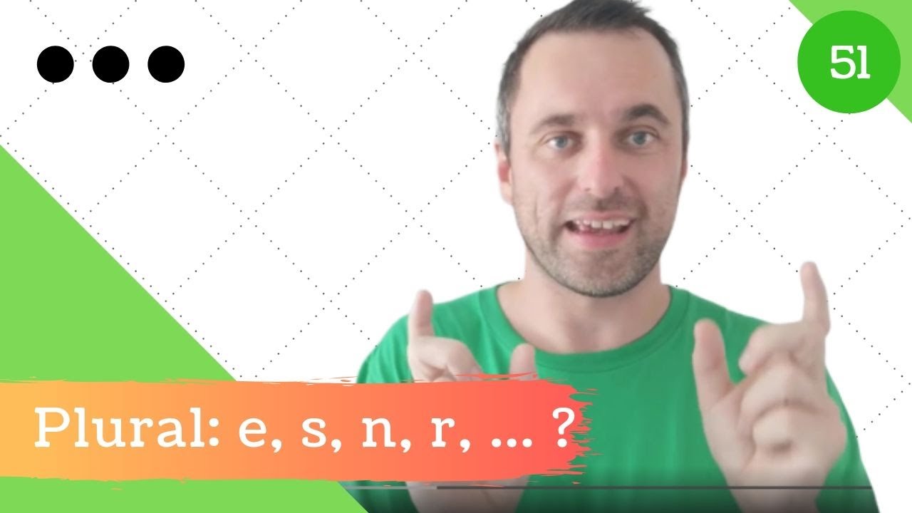 [51] Deutscher Plural - Wann benutzt du welche der 5 Pluralendungen?