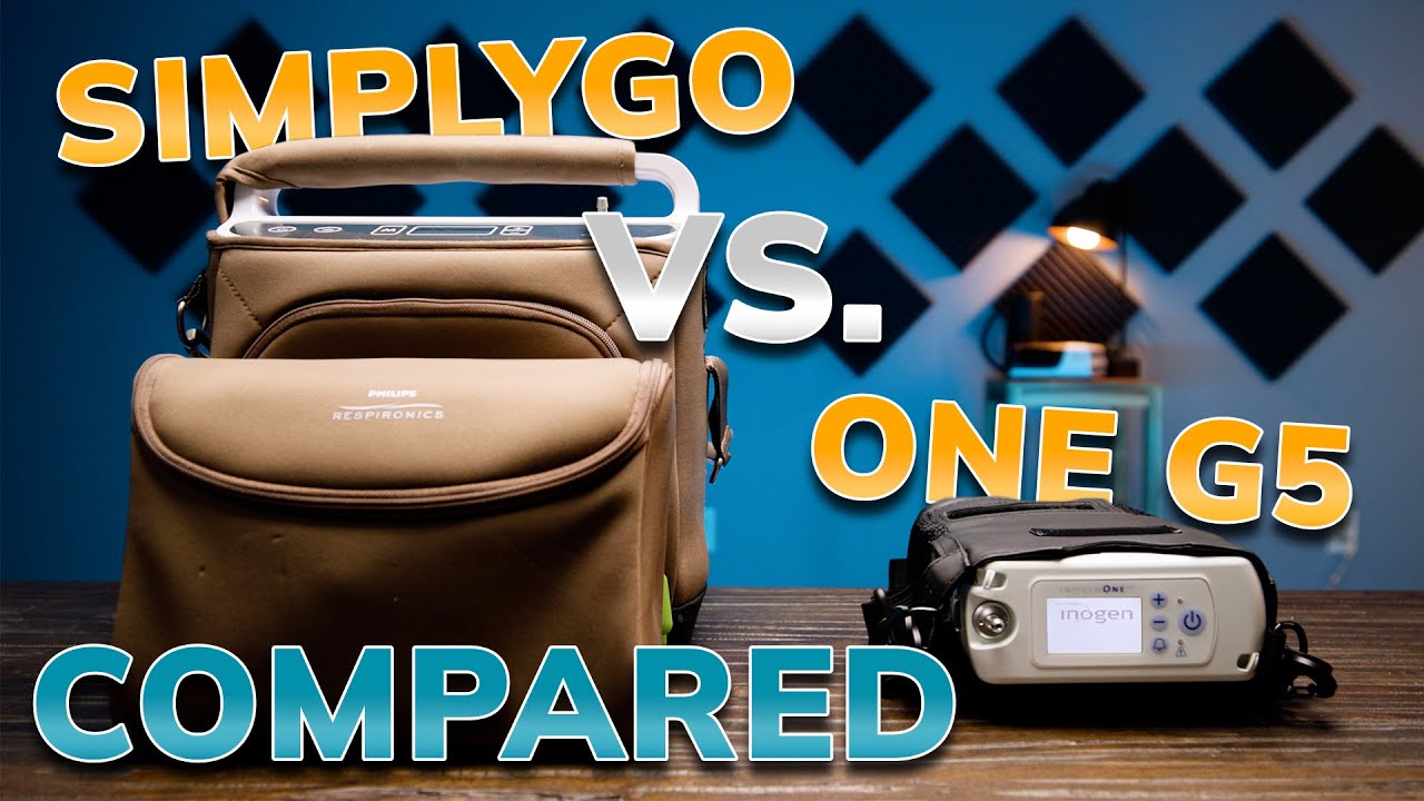 Philips SimplyGo vs Inogen One G5. The Best Portable Oxygen Concentrators for 2024?