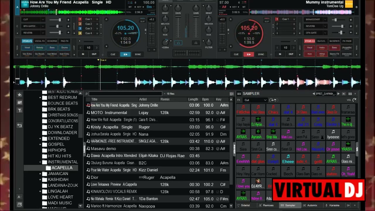 Virtual dj Scratch Tasting Deejays Ayrash 