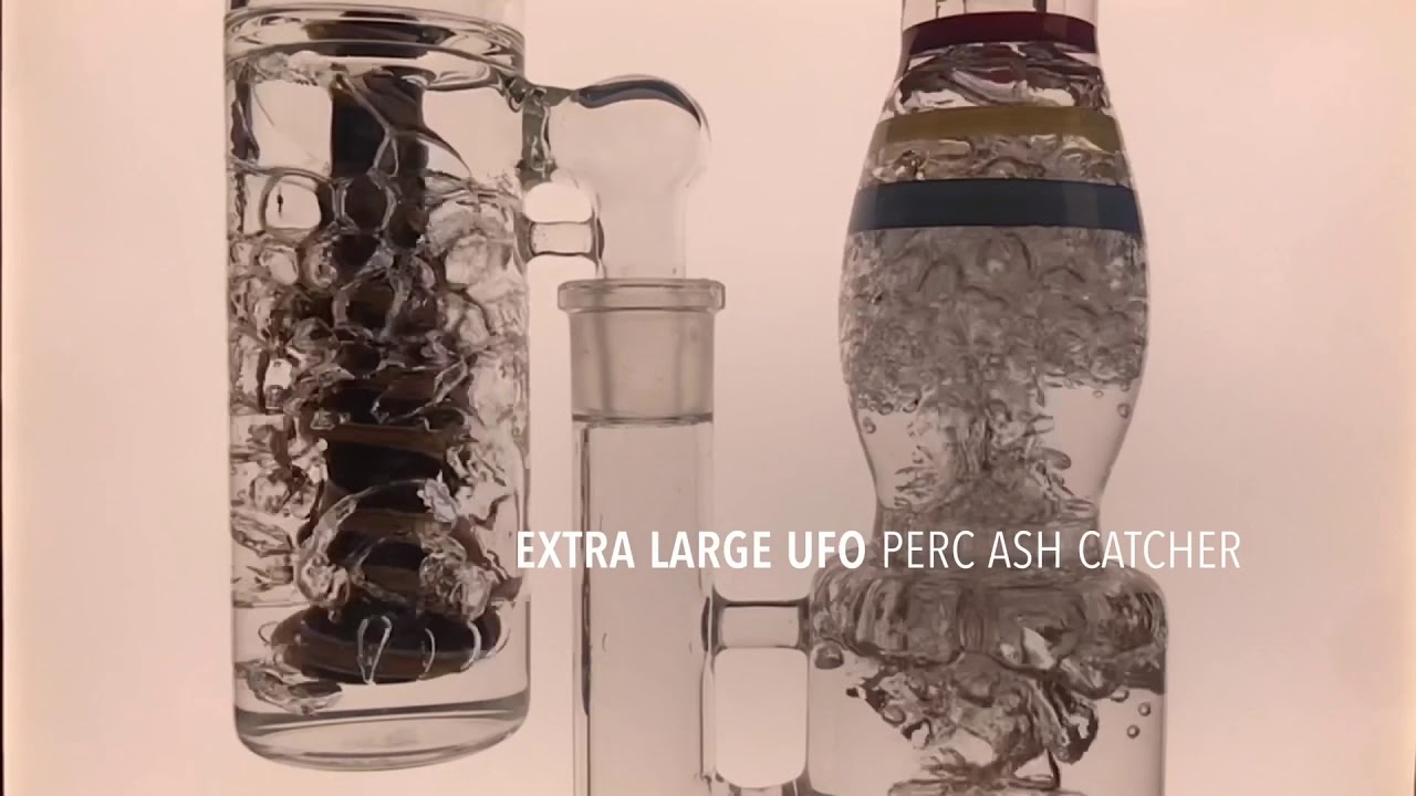 Ash Catcher w/ Extra Large UFO Perc - Puffing Bird Gear Intro/Review