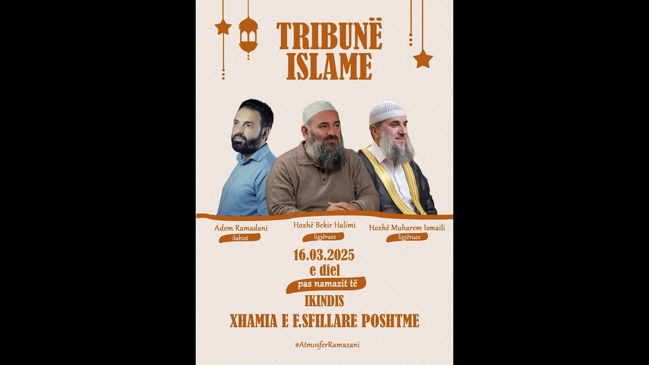 Tribune n&euml; fshatin Sullare - Hoxh&euml; Bekir Halimi dhe Hoxh&euml; Muharem Ismaili
