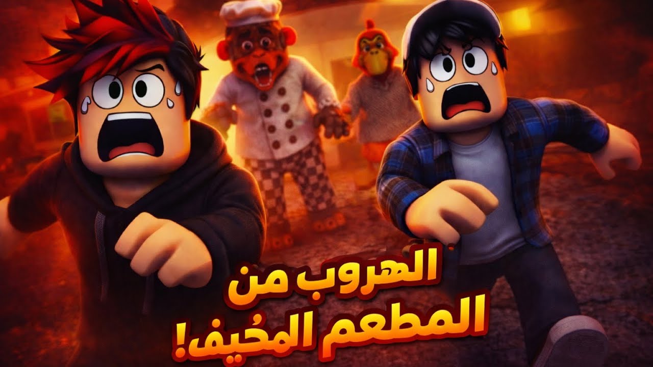 أخطر ماب رعب في روبلوكس! الهروب من المطعم المخيف 😱: 