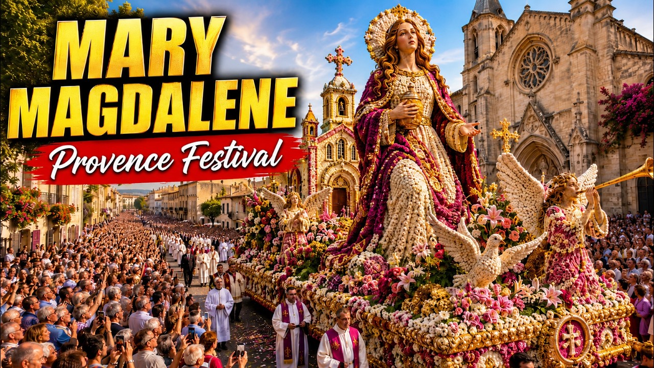Feast of Saint Mary Magdalene in Provence 2026 ✝️ Grand Religious Procession & Holy Mass