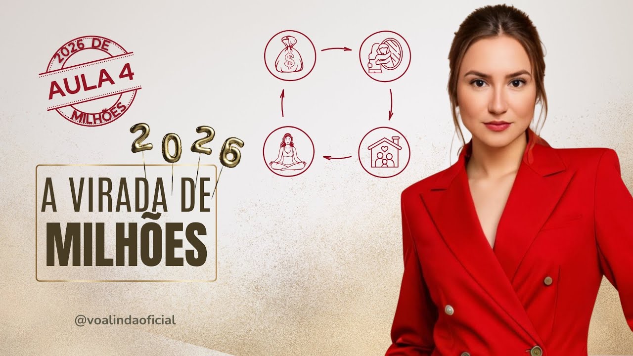 🍾🏆 A VIRADA acontece quando você FAZ ISSO! @voalindaoficial 