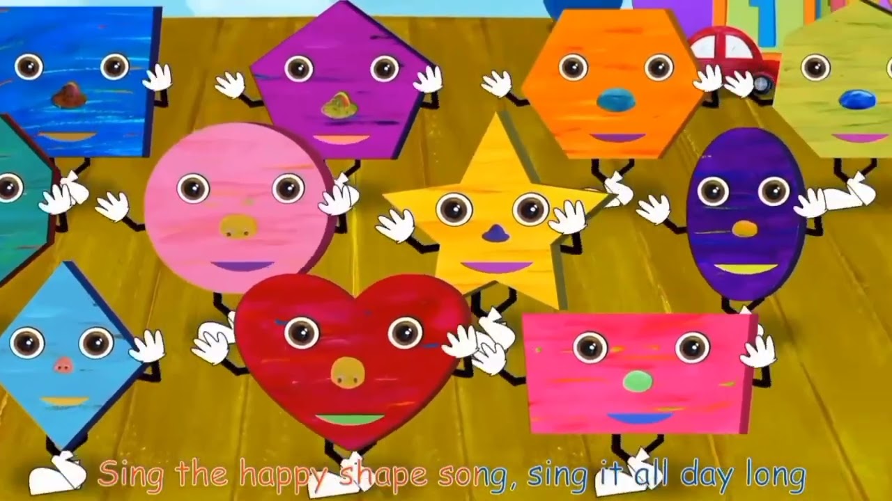 Sing the Happy Shape Song!🌟 Sponsored By Preview 2 Effects 