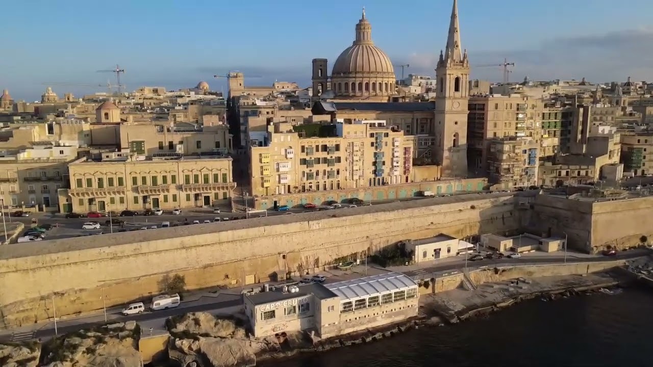 Valletta, Malta from above