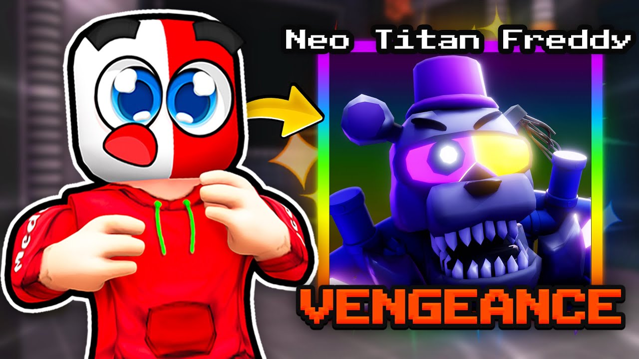 I Got The PVP NEO TITAN FREDDY APEX.. OP STUN! (Five Nights TD)