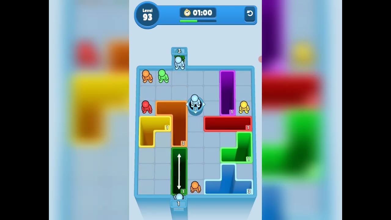 Drop Away Level 93 Solution Walkthrough
