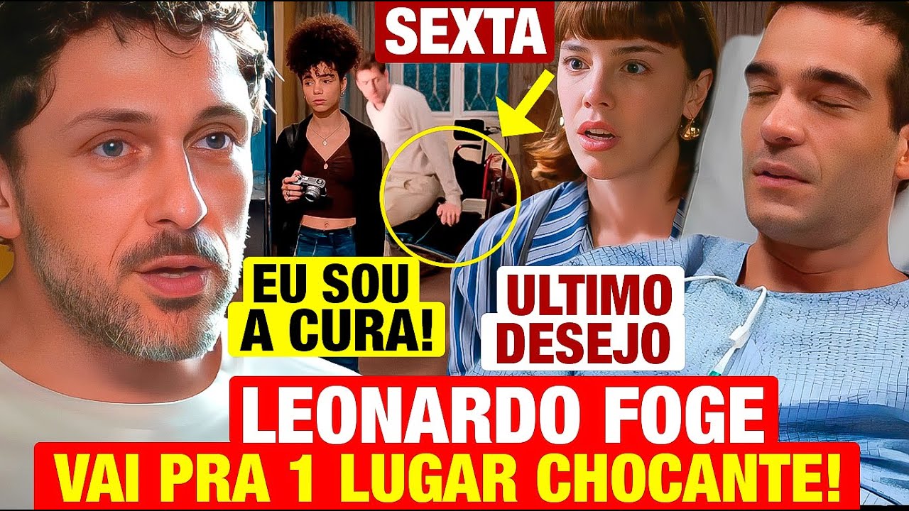VALE TUDO SEXTA 05/09 Leonardo FOGE DE CASA e SURPREENDE TODA FAMÍLIA! Ele salva AFONSO?