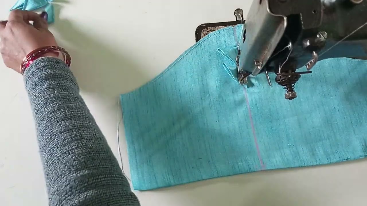 Trending sleeve design cutting and stitching/blouse astin dizain/sleeves design/blouse design