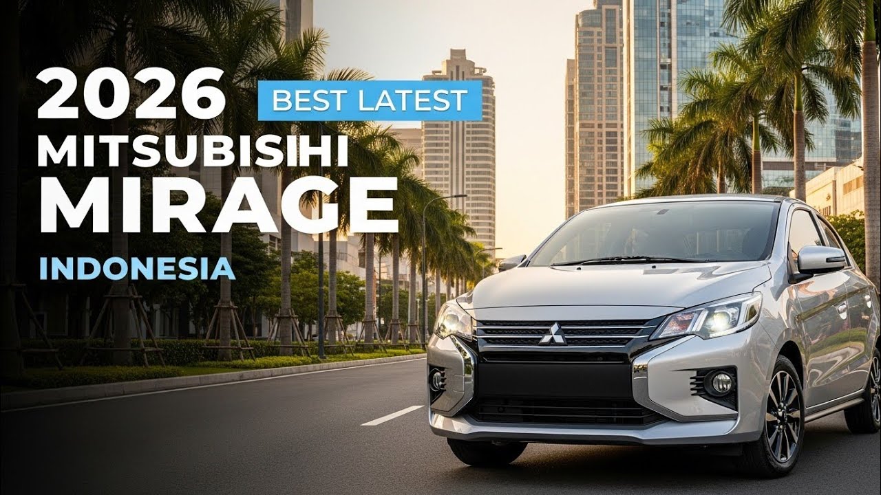 Mitsubishi Mirage 2026: Hatchback Kompak, Irit BBM, dan Desain Modern untuk Perkotaan