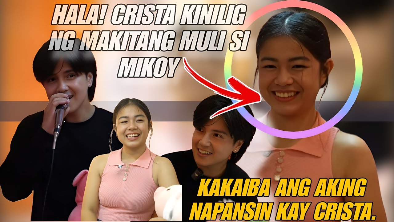 HALA! MAY NAPANSIN AKONG KAKAIBA KAY CRISTA! MIKOY HALATANG MASAYA KAY CRISTA @KalingapRabOfficial