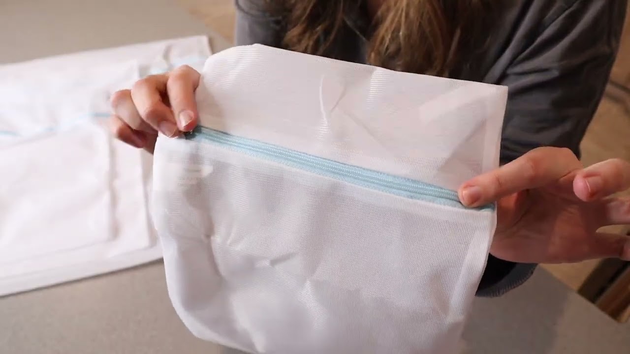 5 Pack Durable Fine Mesh Laundry Bag Review | Premium Zipper and Hanging Loop for Lingerie Delicates