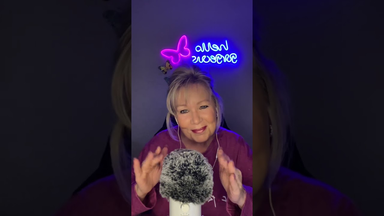 ASMR New Trigger Butterfly 💋💋#asmrsounds #asmr #asmrvideo #rollplay #butterflykisses
