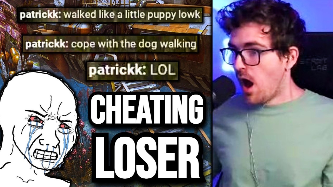 Salty Cheater Copes After LOSING... (DBD Highlights)