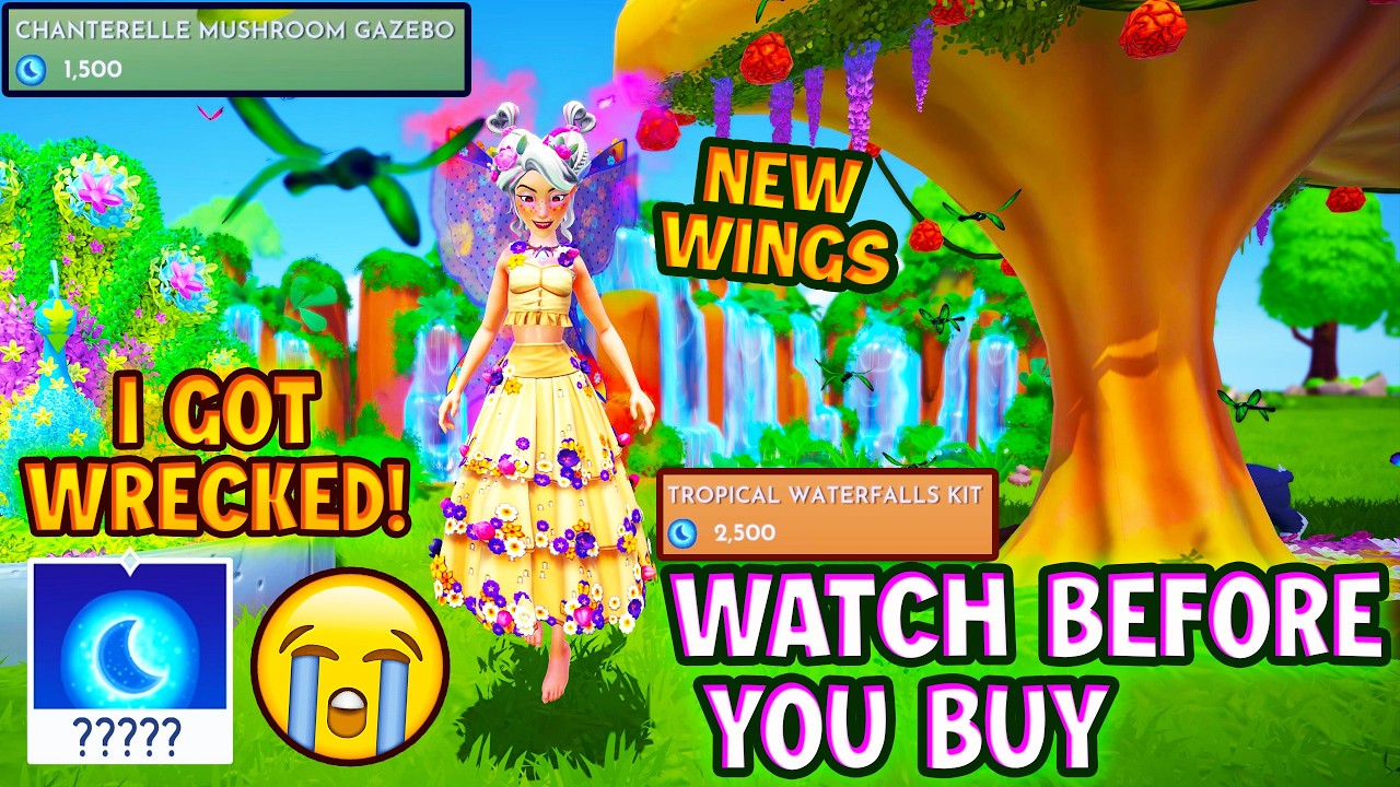 NEW Premium Shop Review in DDLV. WATERFALLS! Are New Items Worth It? I Got Destroyed...