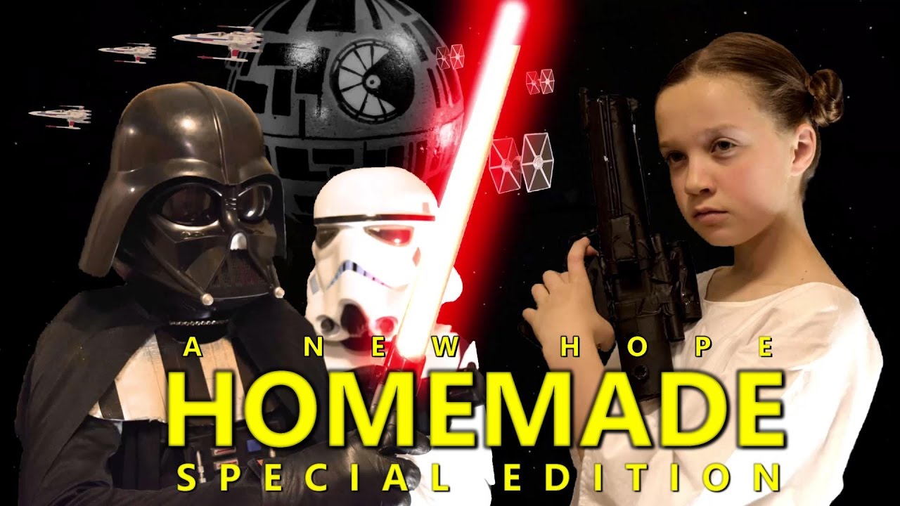 Star Wars: New Hope Remake HOMEMADE (Full Movie)