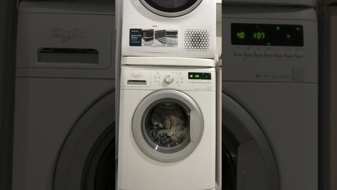 Whirlpool AWOC82120:cottons 40° 1200rpm with rapid wash and high level of dirty