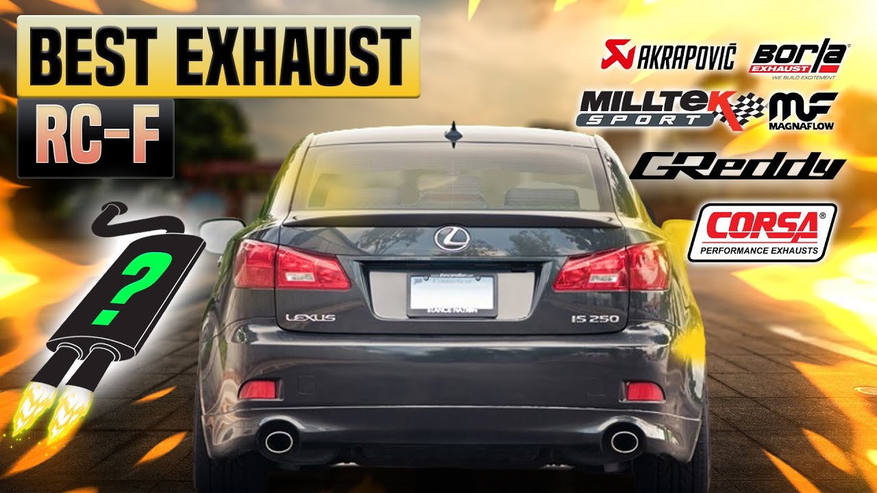 Lexus RC-F Exhaust Sound🔥 GTHaus,Novel,Borla,Fi Exhaust,Invidia,Armytrix,Apexi,Revel,ARK