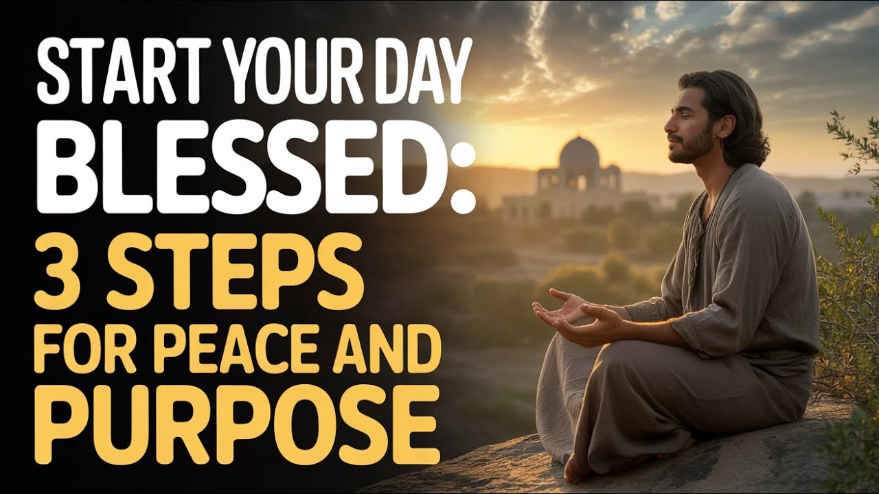 Divine Morning Prayer: 3 Miraculous Steps for Peace, Purpose, and Heavenly Gratitude Revealed!