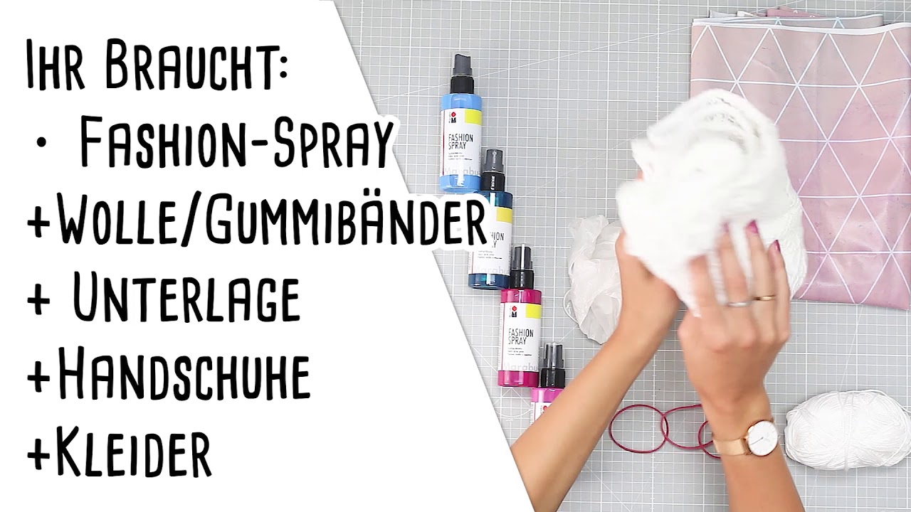 Marabu Fashion-Spray shibori style von Delari