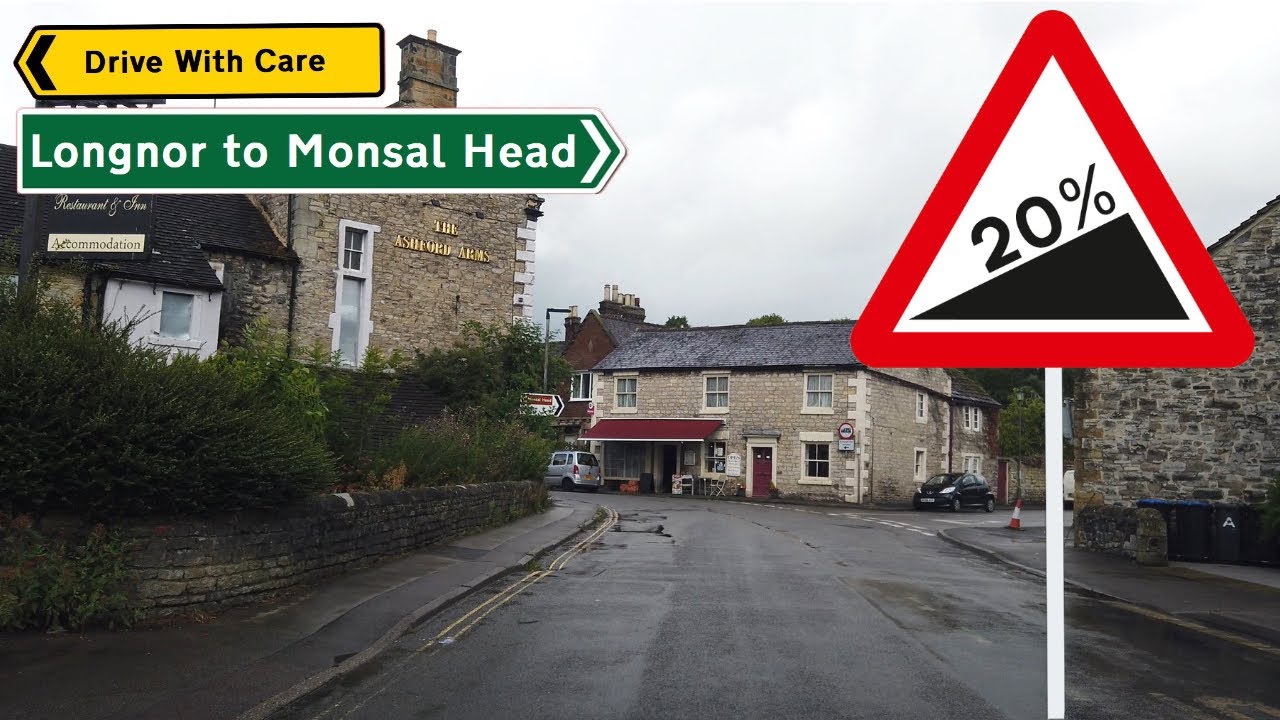 Driving Longnor To Monsal Head (Derbyshire)