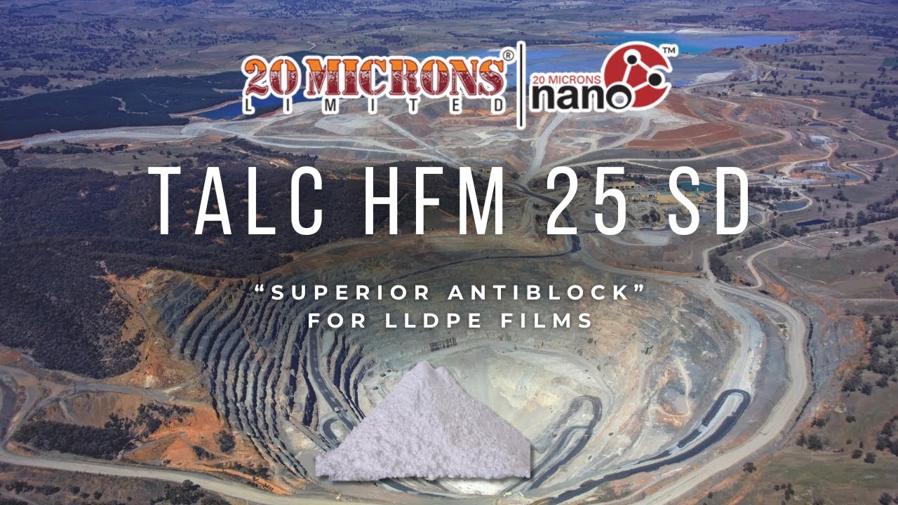 Talc HFM 25 SD | Antiblocking additive for LLDPE Films  by 20 Microns Nano