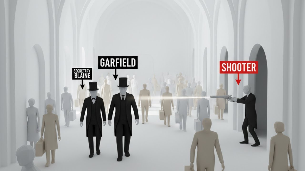Mapping the James Garfield Assassination