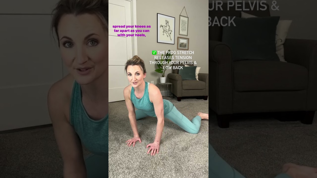 The BEST Inner Thigh & Groin Stretch // Frog Stretch