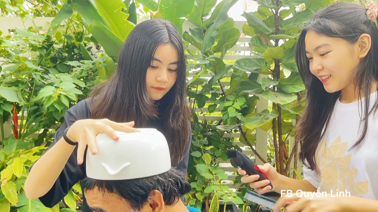 Lọ Lem và Hạt Dẻ làm đẹp cho ba Quyền Linh sau nhiều ngày giãn cách