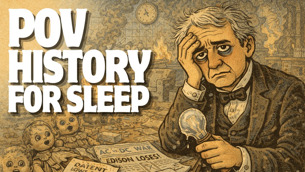 What It Really Felt Like To Be THOMAS EDISON | POV History For Sleep | ASMR Sleep Story