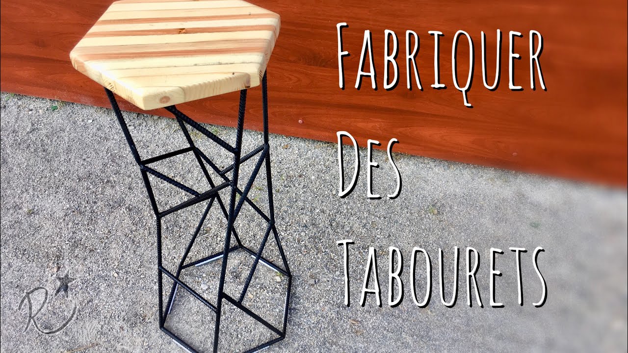 Fabriquer des tabourets de bar. ( DIY bar stool )