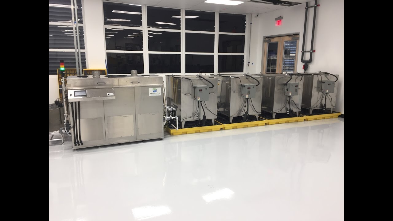 Automated Nitric Acid Passivation Tube Flushing System