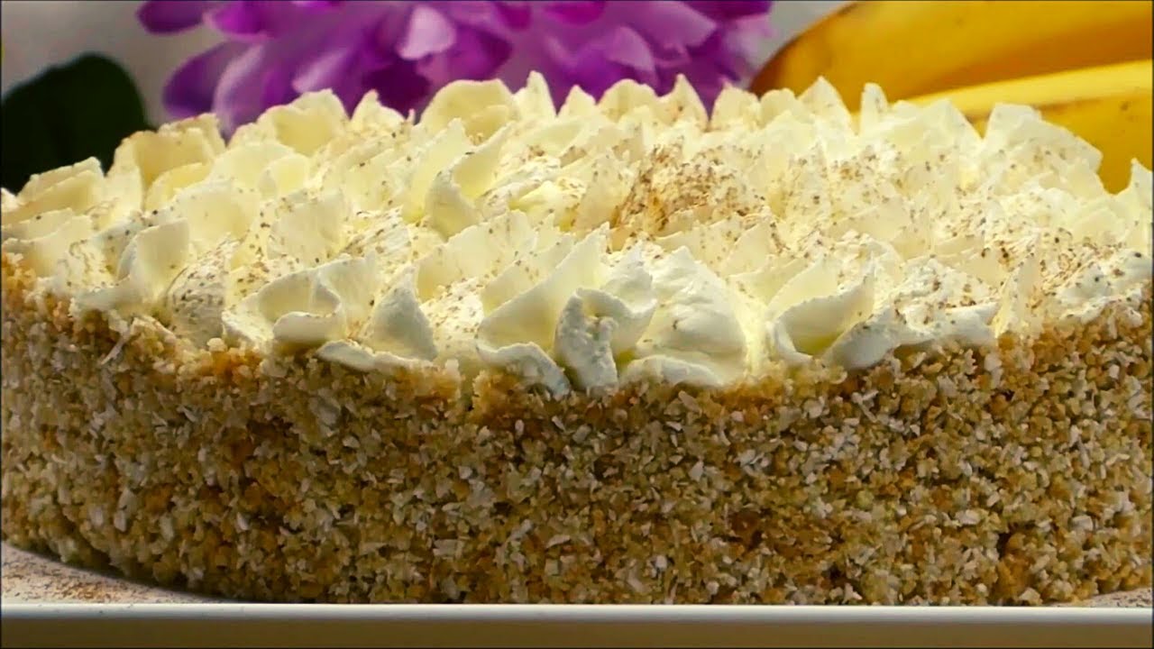 Banoffee Pie! Un dolce delizioso senza cottura! / Banoffee Pie! A delicious no-bake dessert!