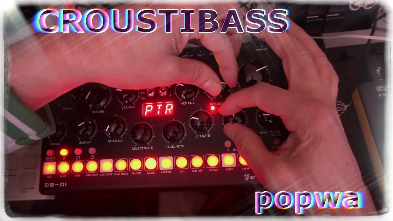 🥨CROUSTIBASS 🥨(DB -01 BASSLINE/M8 DRUMKIT)