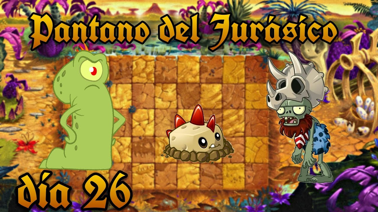 Pantano del Jurásico día 26 | Moho 🦠 | Plants vs Zombies 2