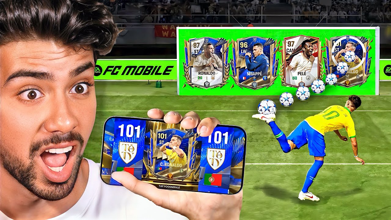 1 Gol IMPOSSÍVEL = 1 Carta LENDÁRIA no FC Mobile