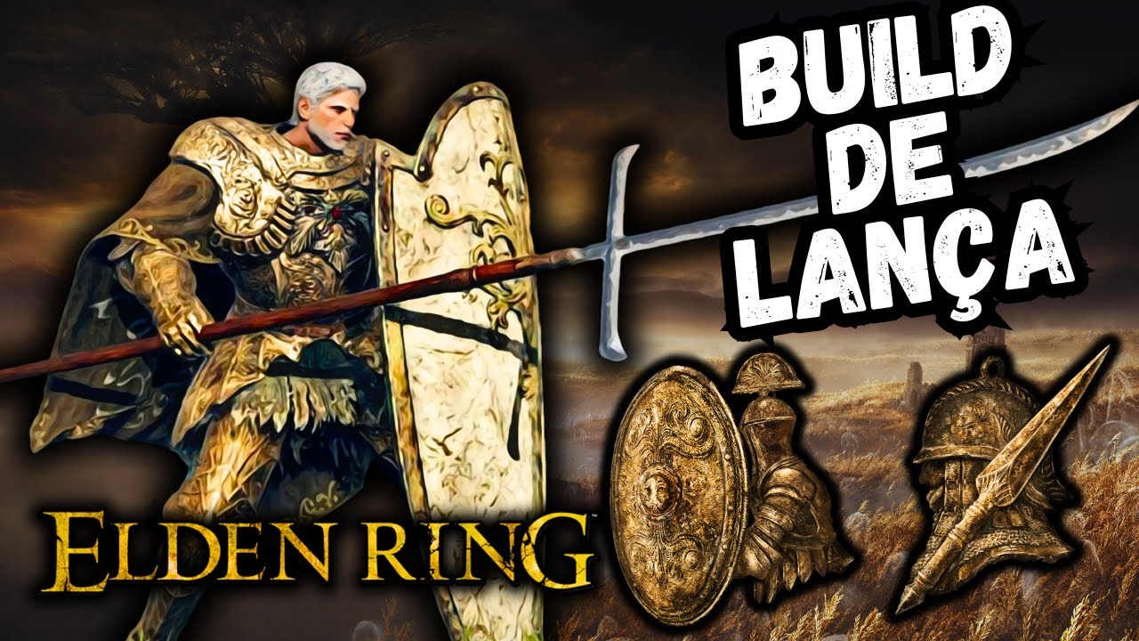 Elden Ring Build de Lança - A FORMA MAIS SEGURA pra encarar a DLC!