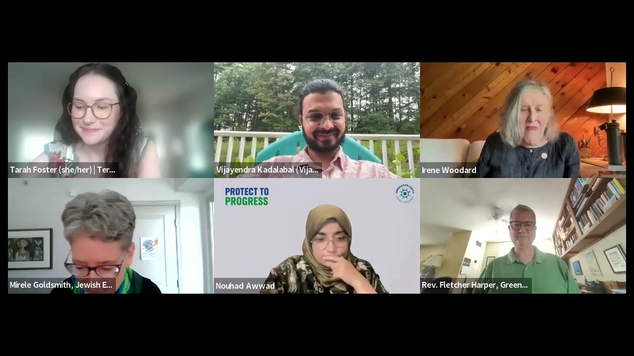 Faith and Climate Action: Leaders from Christianity, Judaism, Islam, Hinduism, and Buddhism