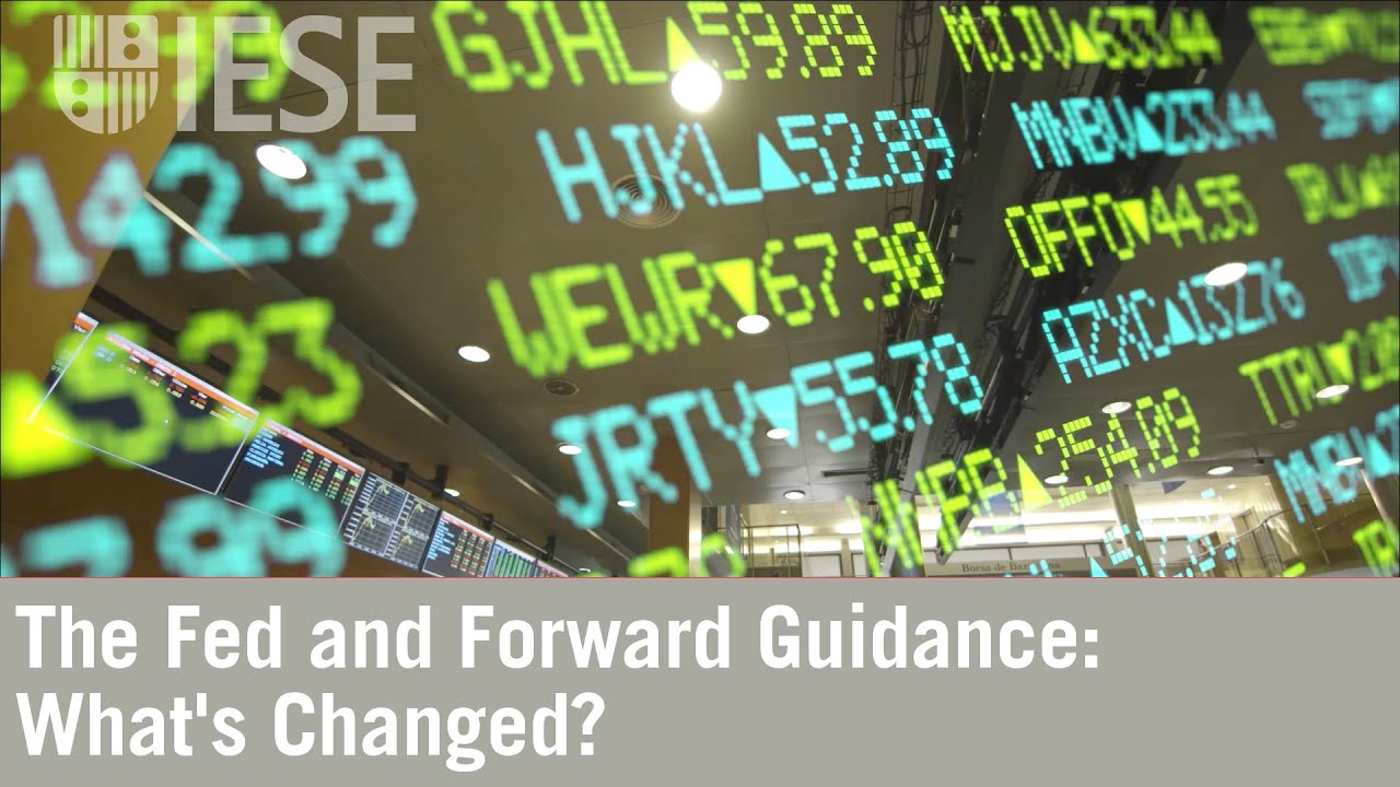 The Fed and Forward Guidance: What's Changed?