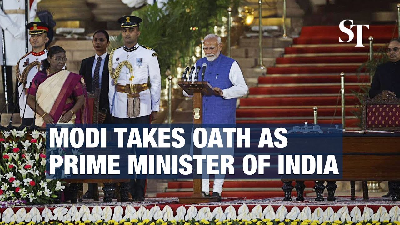 India's Modi sworn in as prime minister for third term