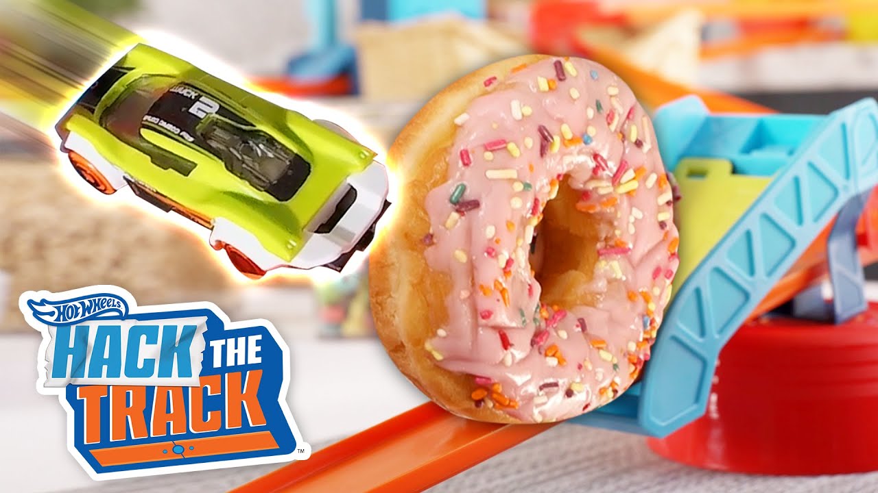 Le défi ULTIME du petit déjeuner  🥞🍳 | Construis ta piste | @HotWheelsFrance