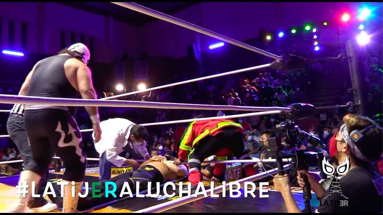 Mamba y Emperador Azteca Vs Herodes Jr y Dr. Karonte Jr Arena Neza