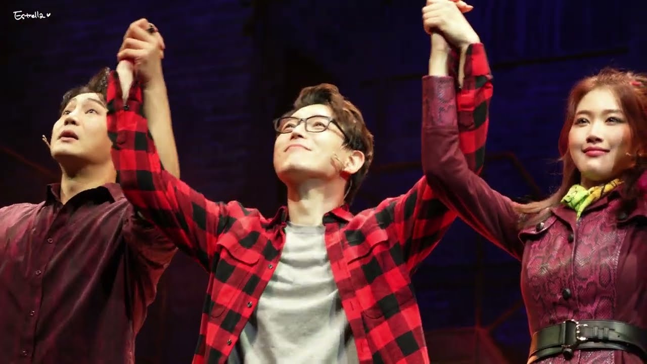 #배두훈 #baedoohoon #렌트 Musical #RENT 'Seasons of love' 231118커튼콜 #장지후 #조권 #김채은 #윤보경