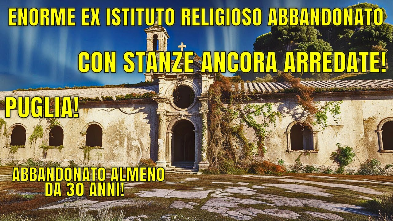 Urbex Puglia: L'Ex Collegio Religioso Abbandonato con Tutto Dentro!