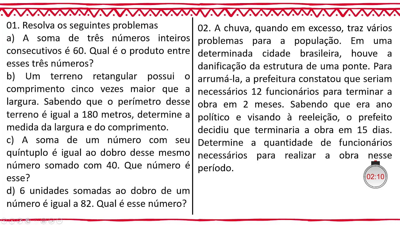 🔴 NOITE - MATEMÁTICA 01 - 18.03.26 - 1ª Série - AULA 02