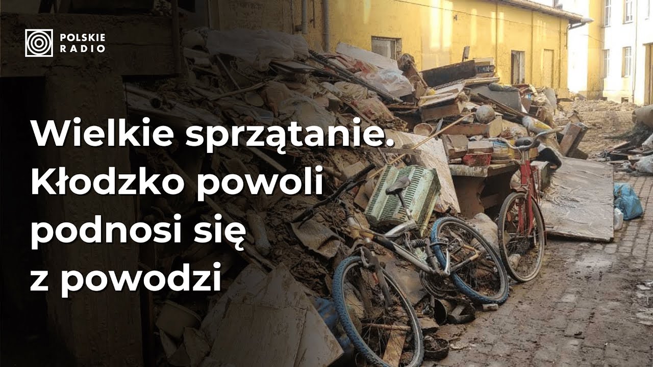 Wielka woda zostawiła za sobą zniszczenie. #Kłodzko powoli podnosi się z ruin #powódź