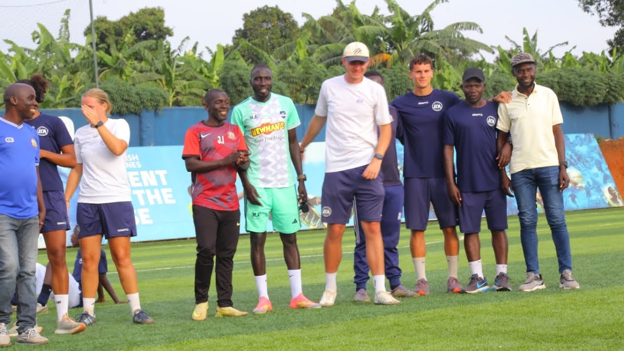 Capacity building with coach Abbey # EL- CAMBIO ACADEMY coach # Buddo ss.